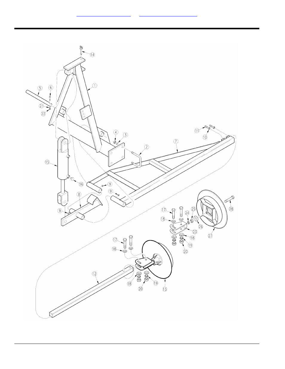 3pd12, 3pd14 and 3pd15 standard hydraulic marker | Great Plains 3PD30 Parts Manual User Manual | Page 142 / 186