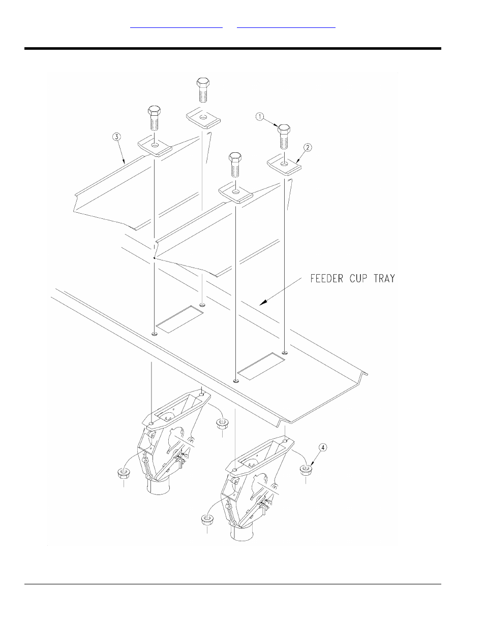 V-bottom feeder cup tray divider (option) | Great Plains 3PD30 Parts Manual User Manual | Page 44 / 186