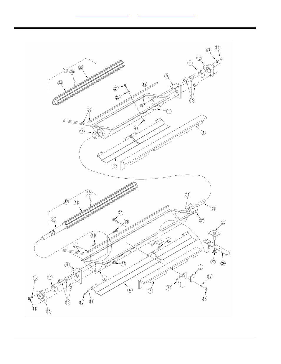 3pd14, 3pd15 and 3pd27 fertilizer tray (option) | Great Plains 3PD30 Parts Manual User Manual | Page 60 / 186