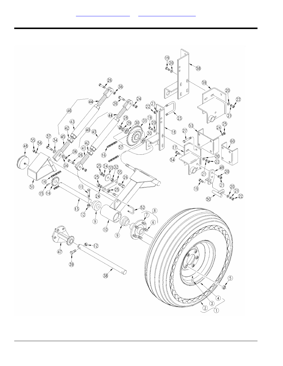 Gauge wheels and drives, Gauge wheel drive | Great Plains 3PD30 Parts Manual User Manual | Page 66 / 186