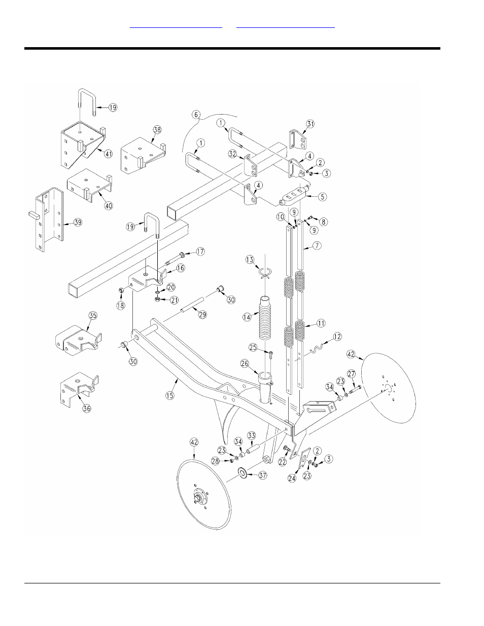 Openers, Double disk opener | Great Plains 3PD30 Parts Manual User Manual | Page 86 / 186