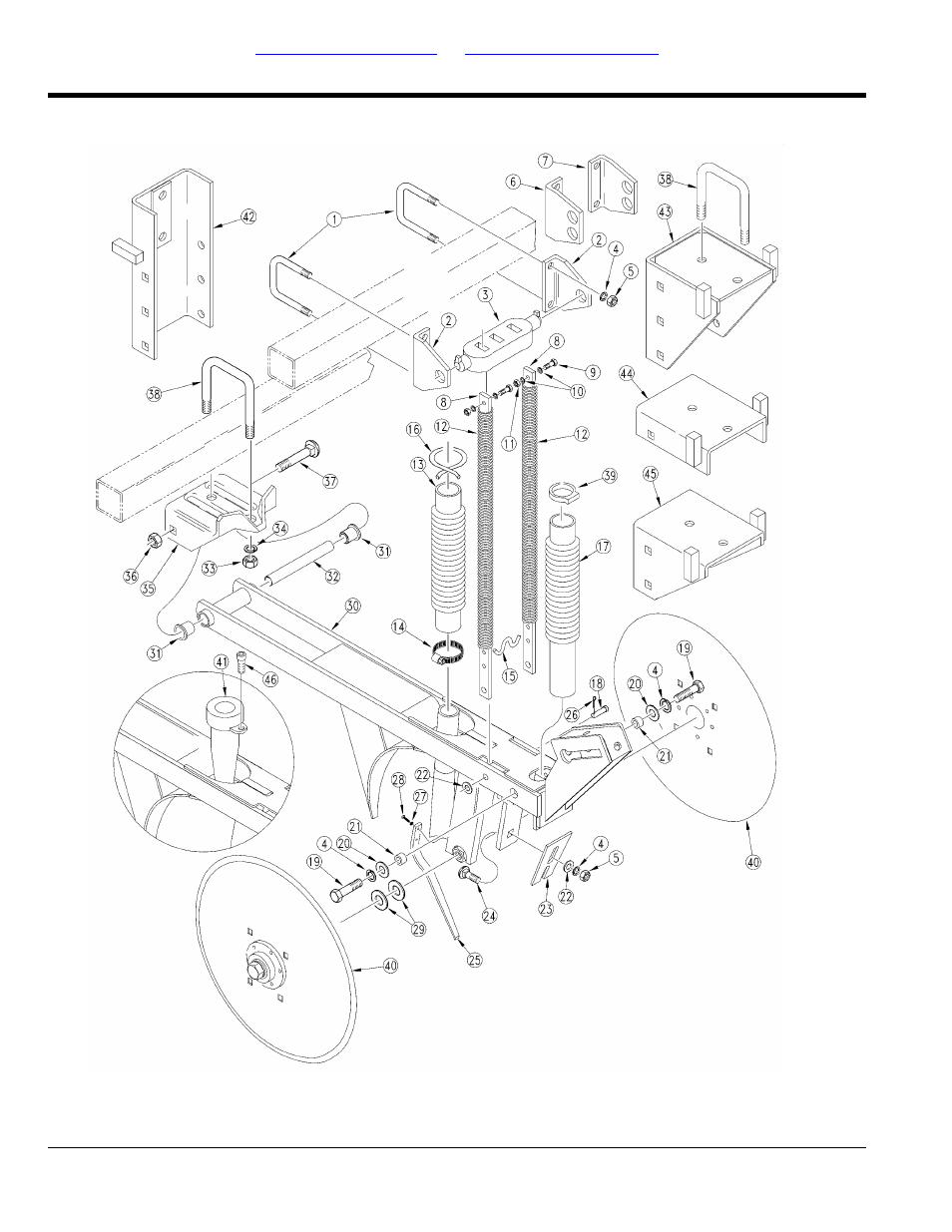 Fertilizer straight arm opener (option) (part 1) | Great Plains 3PD30 Parts Manual User Manual | Page 88 / 186