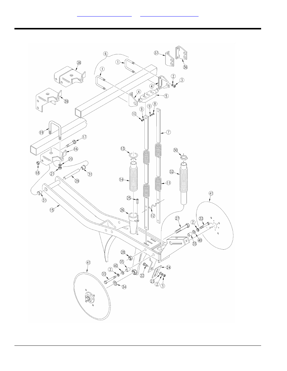 Fertilizer double disk opener (option) | Great Plains 3PD30 Parts Manual User Manual | Page 92 / 186