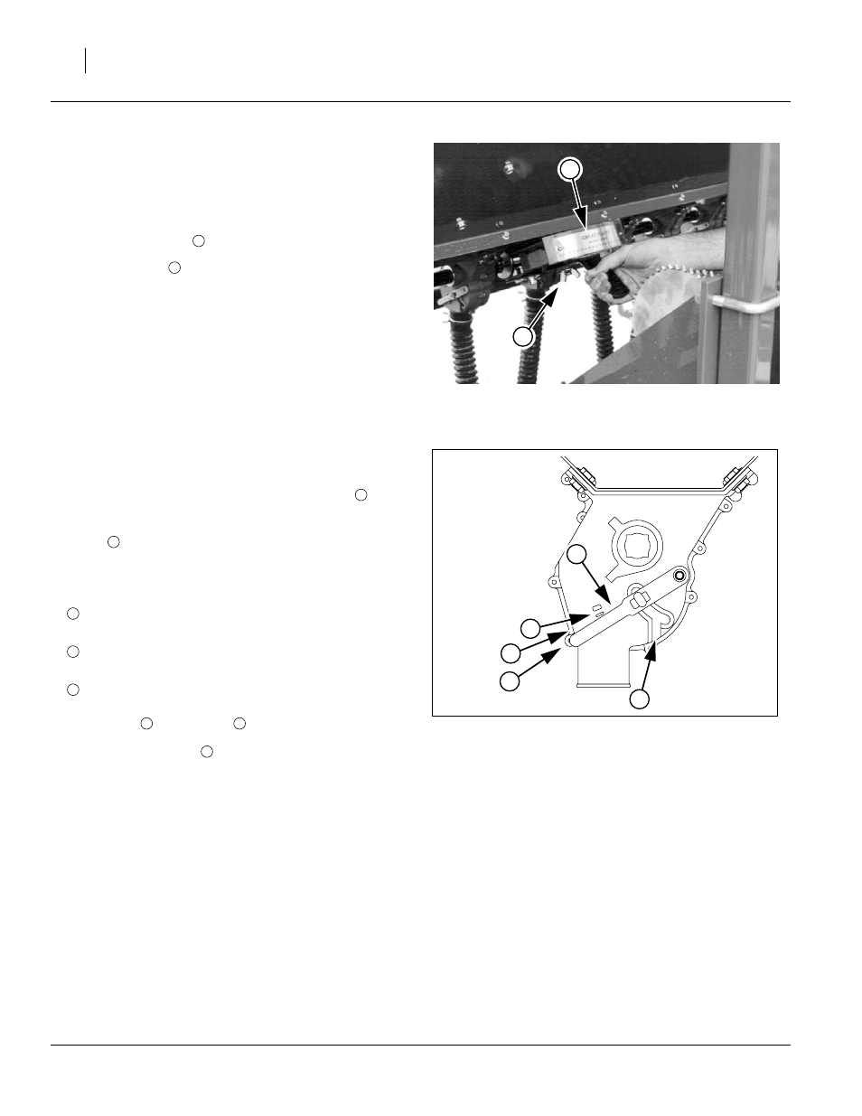 Set seed rate handle, Position seed cup doors, Set seed rate handle position seed cup doors | Great Plains 3P605NT Material Rate User Manual | Page 4 / 20