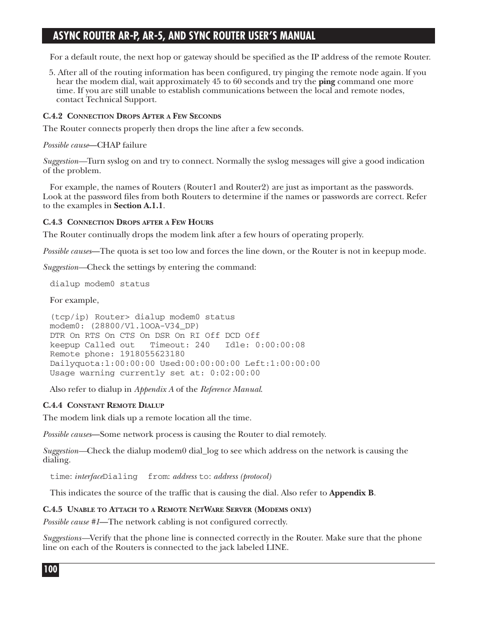 Black Box LRA005A-R2 User Manual | Page 100 / 275