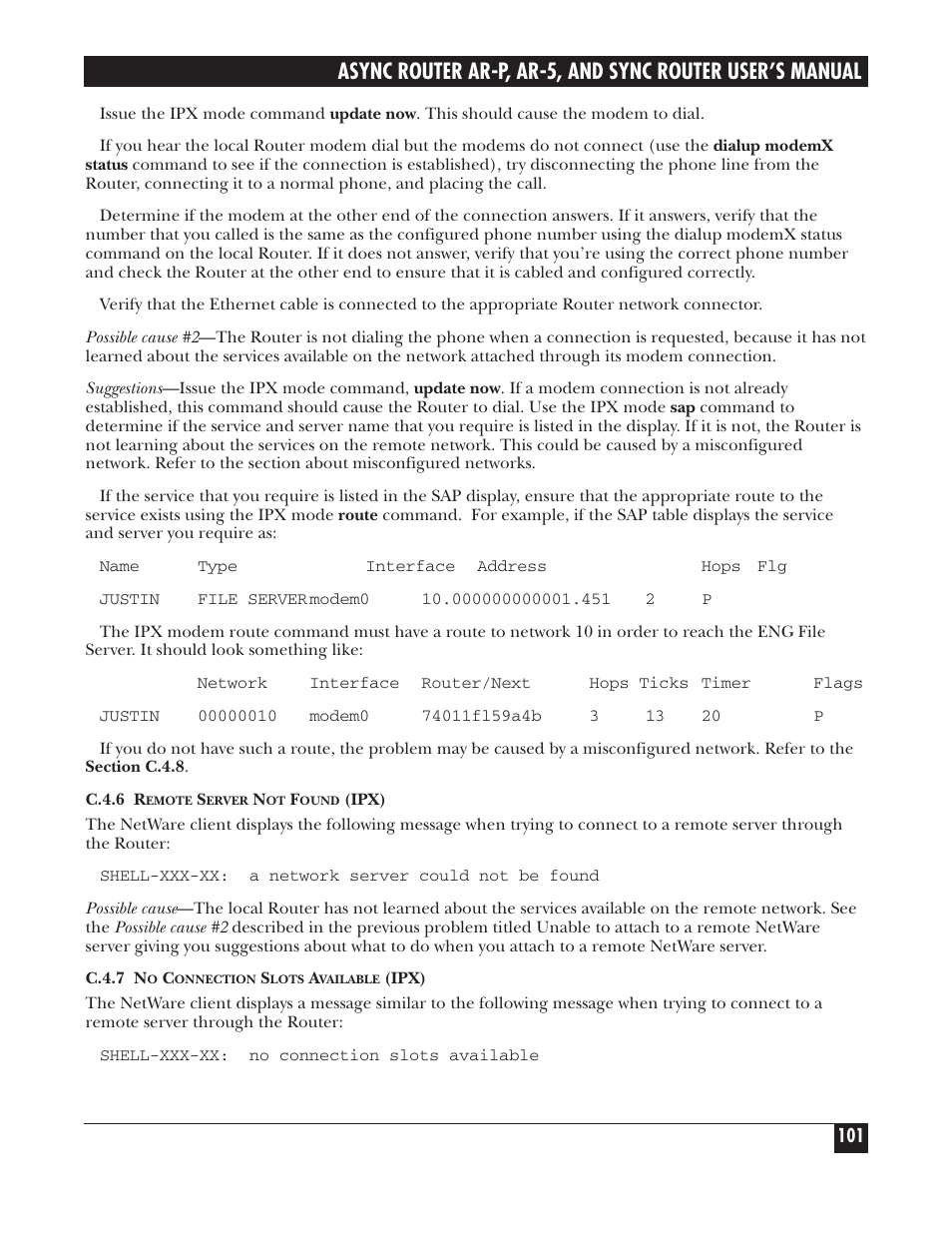 Black Box LRA005A-R2 User Manual | Page 101 / 275