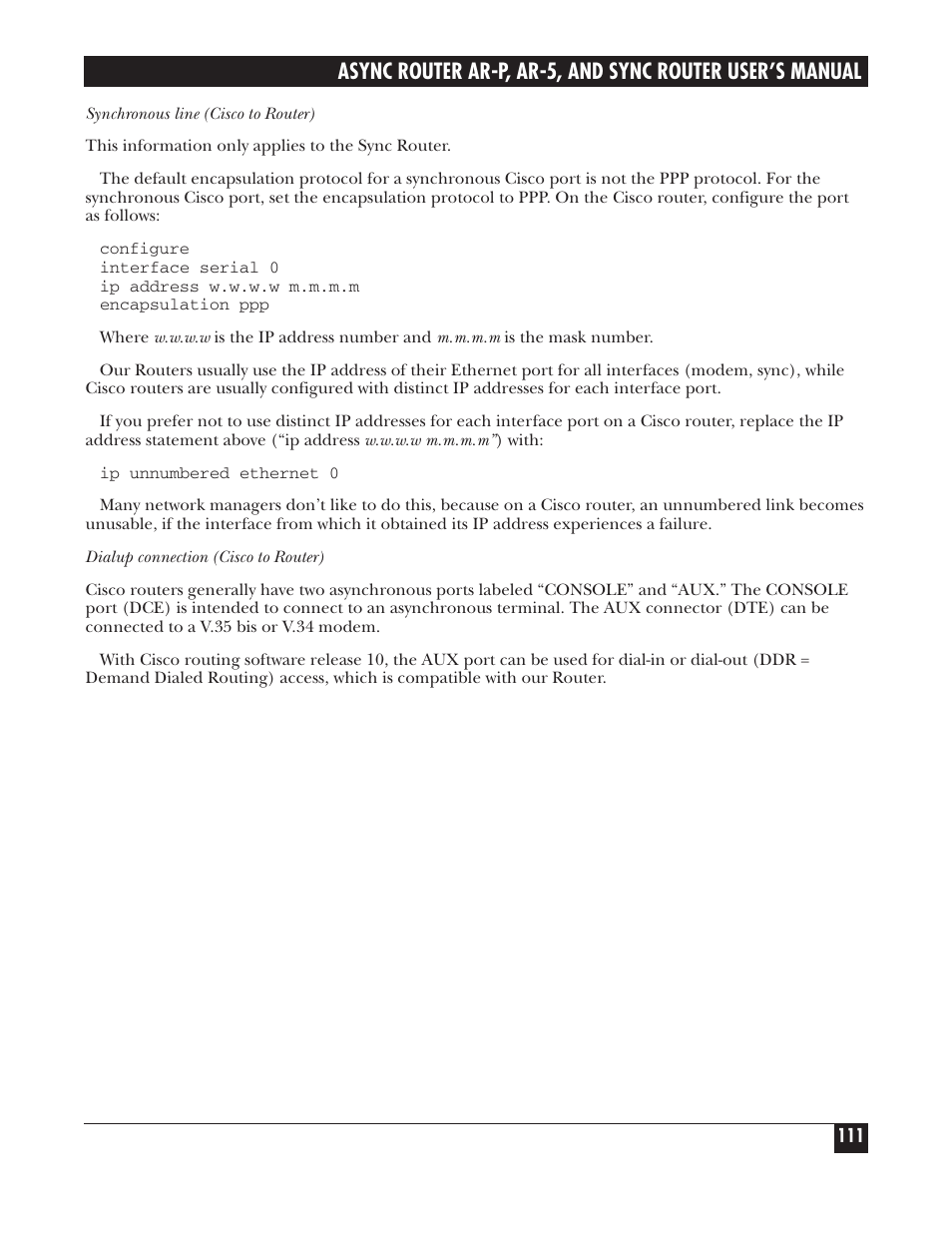 Black Box LRA005A-R2 User Manual | Page 111 / 275
