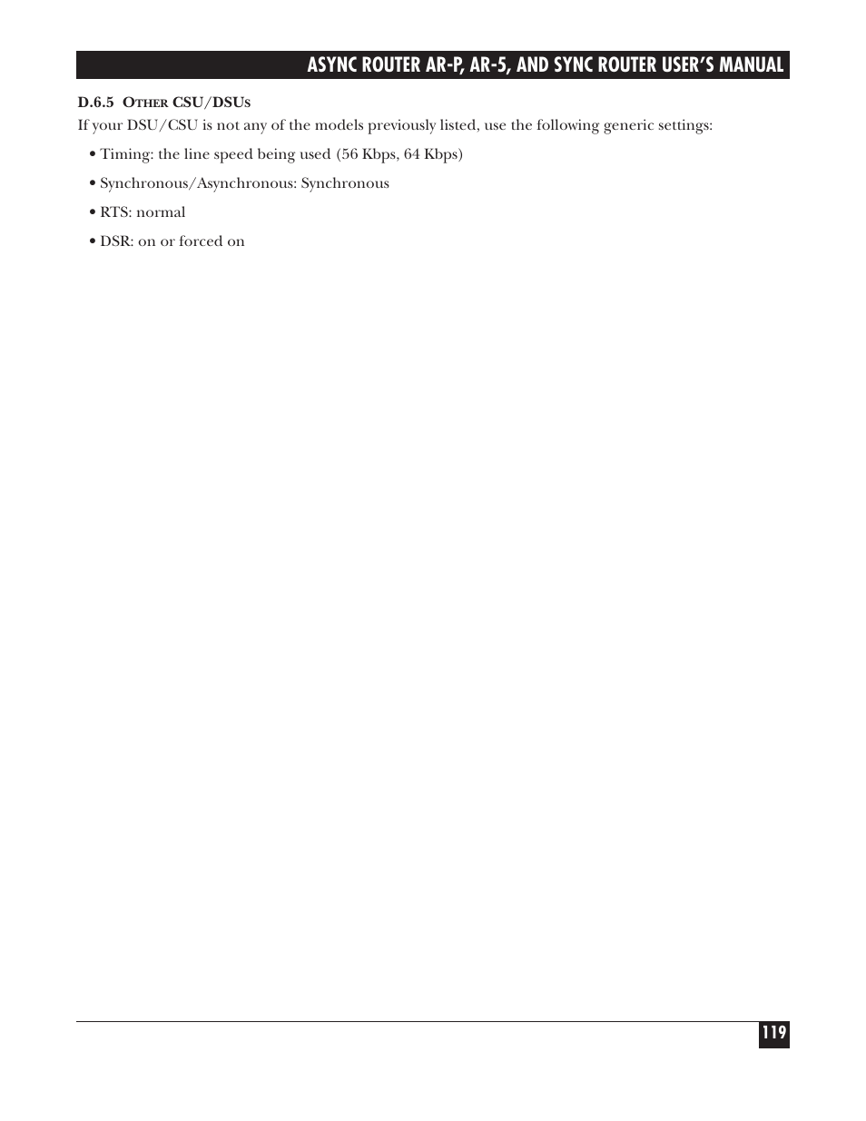 Black Box LRA005A-R2 User Manual | Page 119 / 275