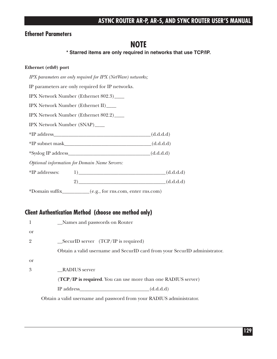 Black Box LRA005A-R2 User Manual | Page 129 / 275