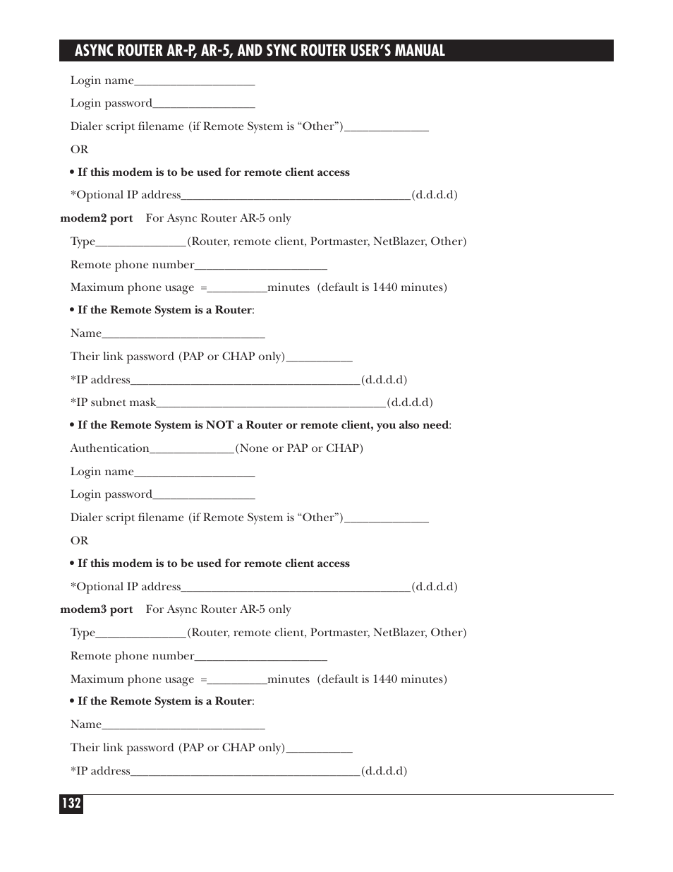 Black Box LRA005A-R2 User Manual | Page 132 / 275