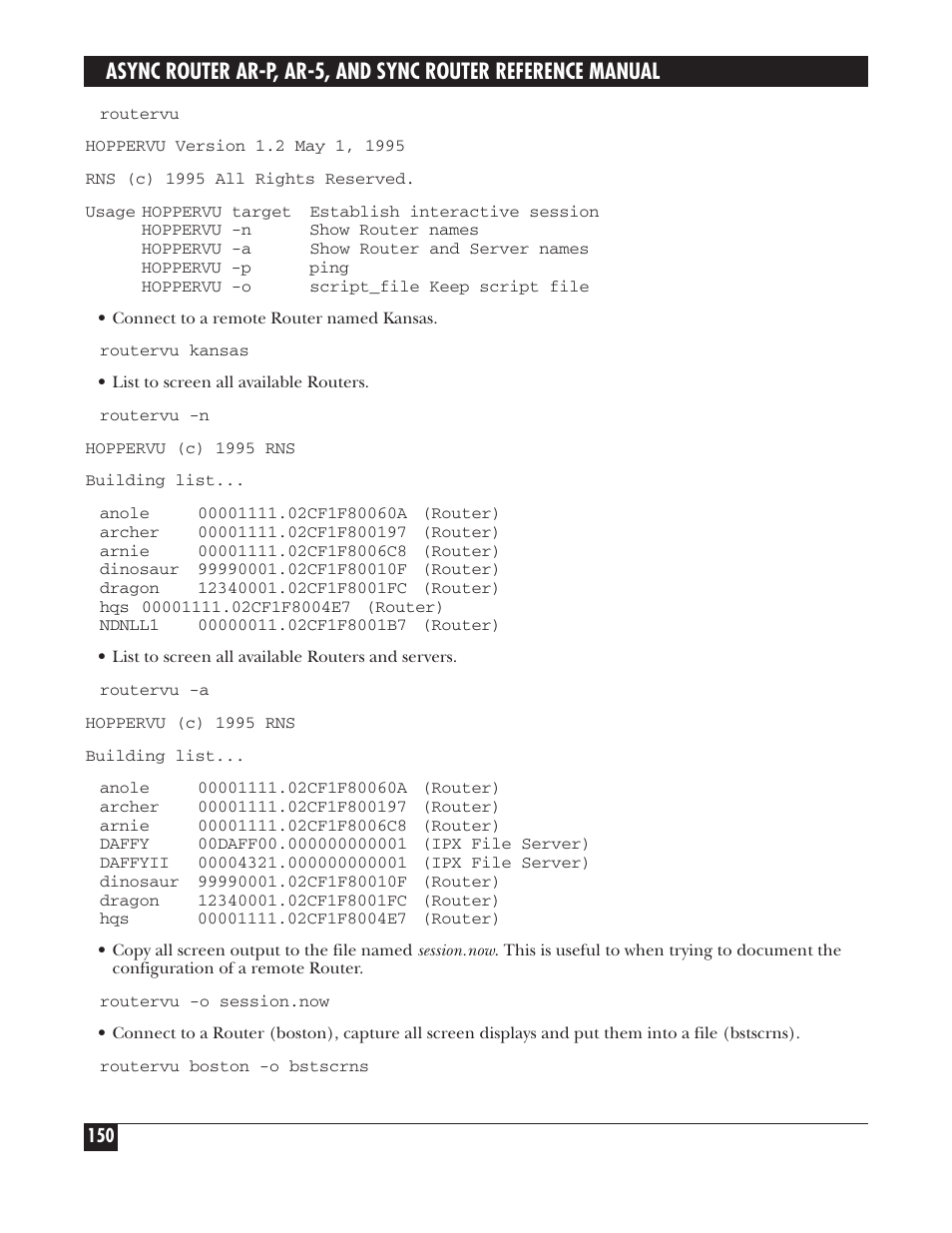 Black Box LRA005A-R2 User Manual | Page 150 / 275