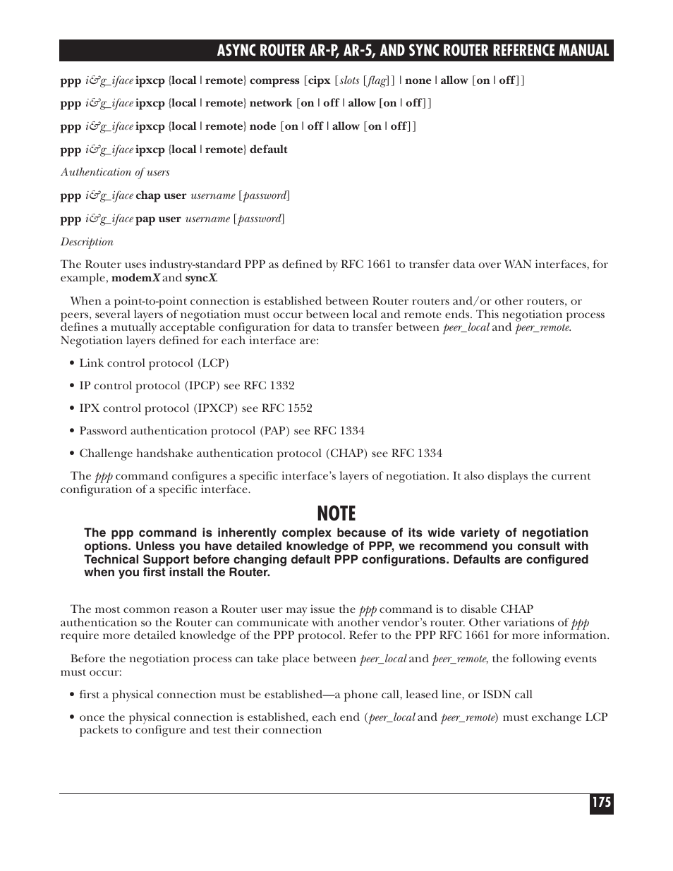 Black Box LRA005A-R2 User Manual | Page 175 / 275
