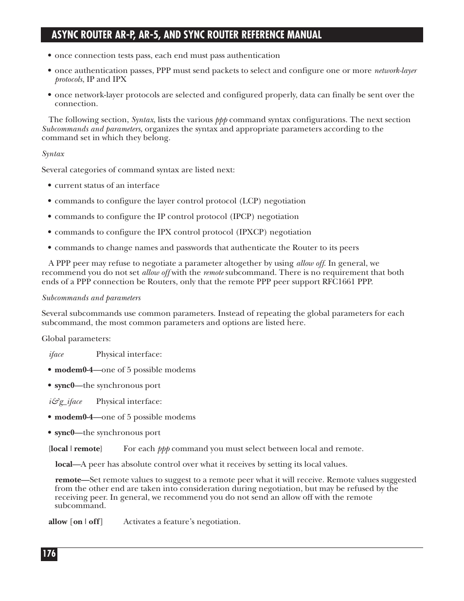 Black Box LRA005A-R2 User Manual | Page 176 / 275