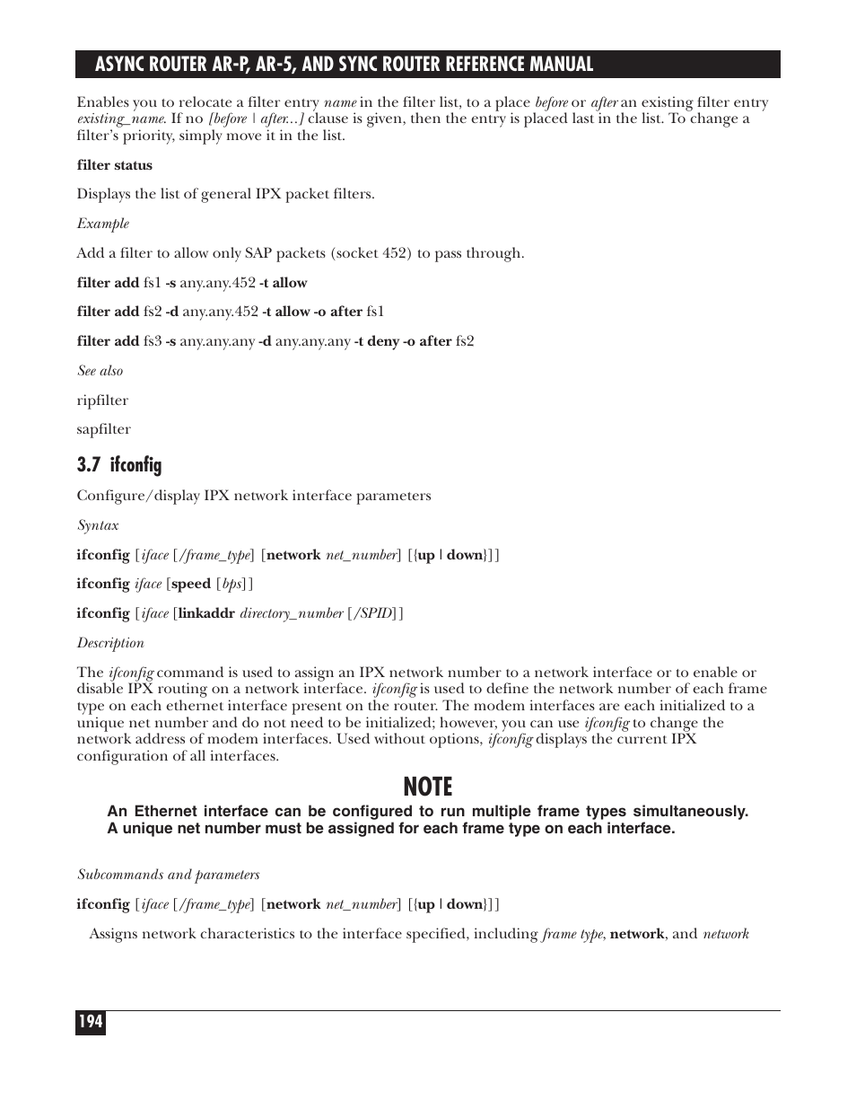 Black Box LRA005A-R2 User Manual | Page 194 / 275