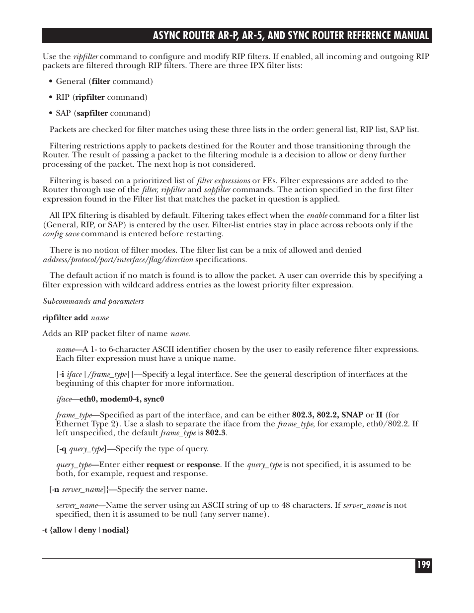 Black Box LRA005A-R2 User Manual | Page 199 / 275