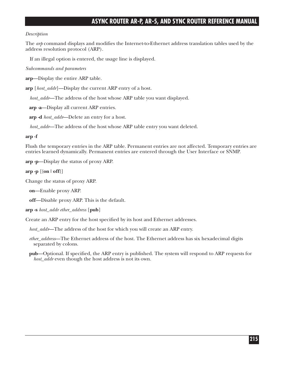 Black Box LRA005A-R2 User Manual | Page 215 / 275