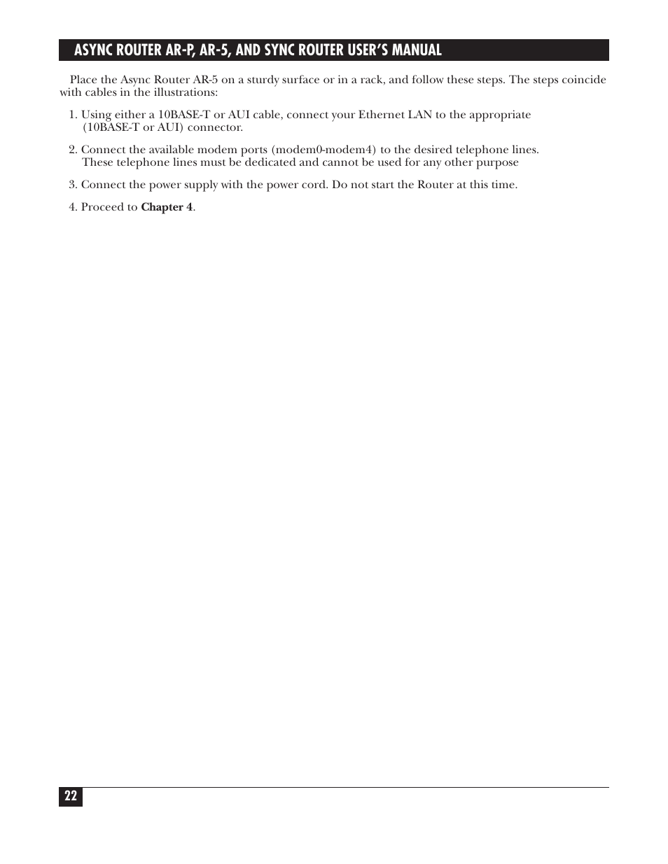 Black Box LRA005A-R2 User Manual | Page 22 / 275