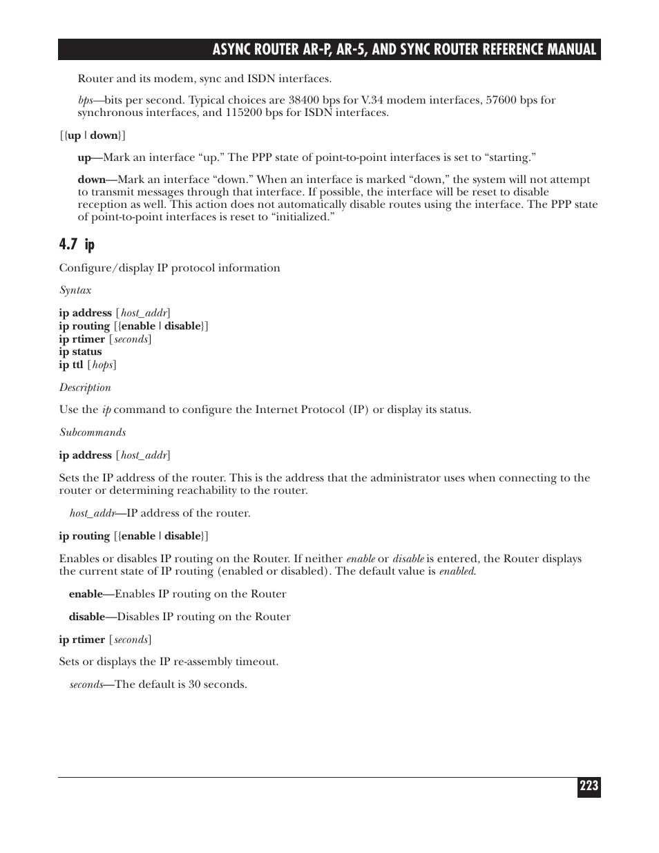 7 ip | Black Box LRA005A-R2 User Manual | Page 223 / 275
