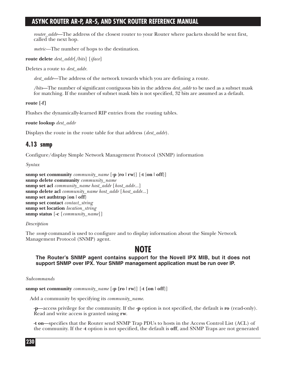 Black Box LRA005A-R2 User Manual | Page 230 / 275