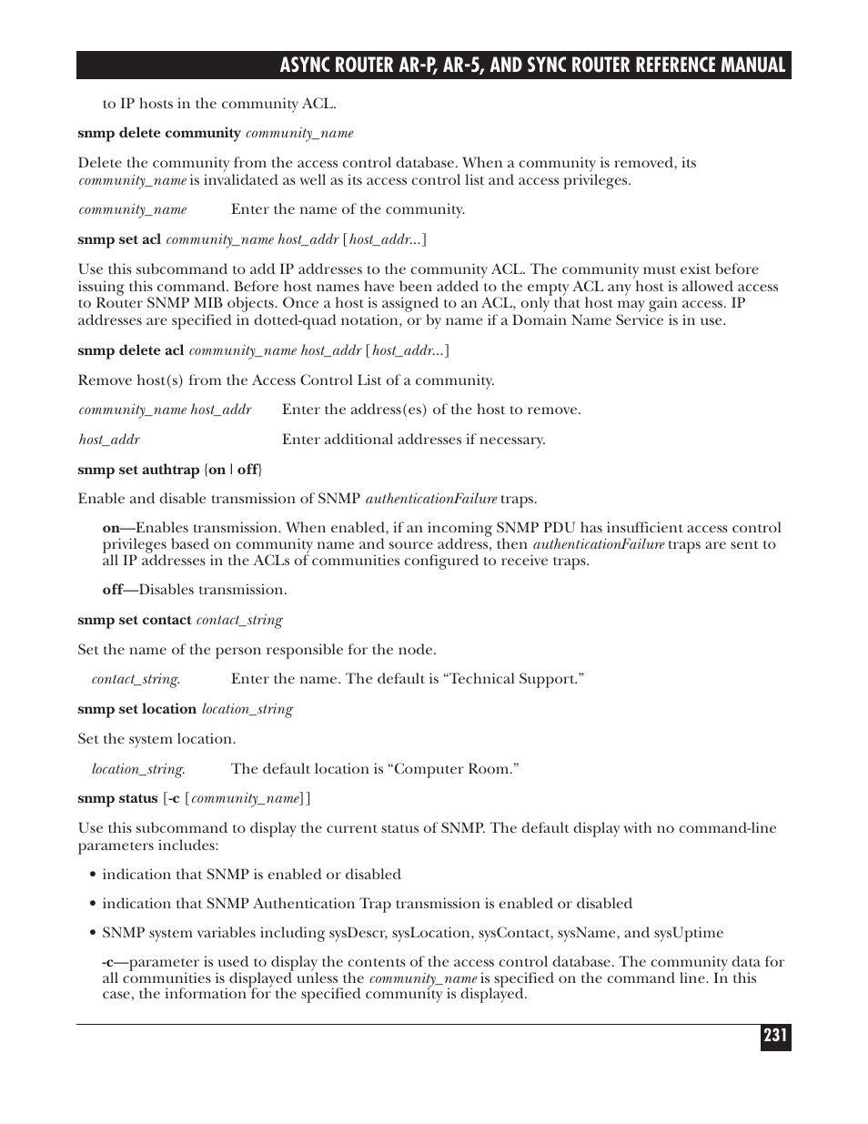 Black Box LRA005A-R2 User Manual | Page 231 / 275