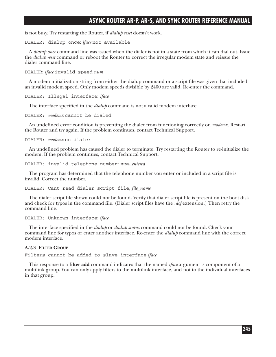 Black Box LRA005A-R2 User Manual | Page 245 / 275