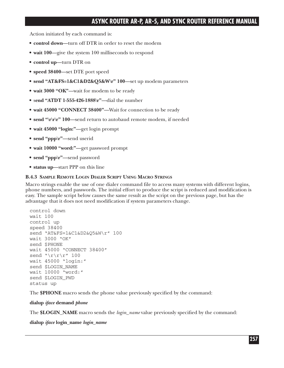 Black Box LRA005A-R2 User Manual | Page 257 / 275