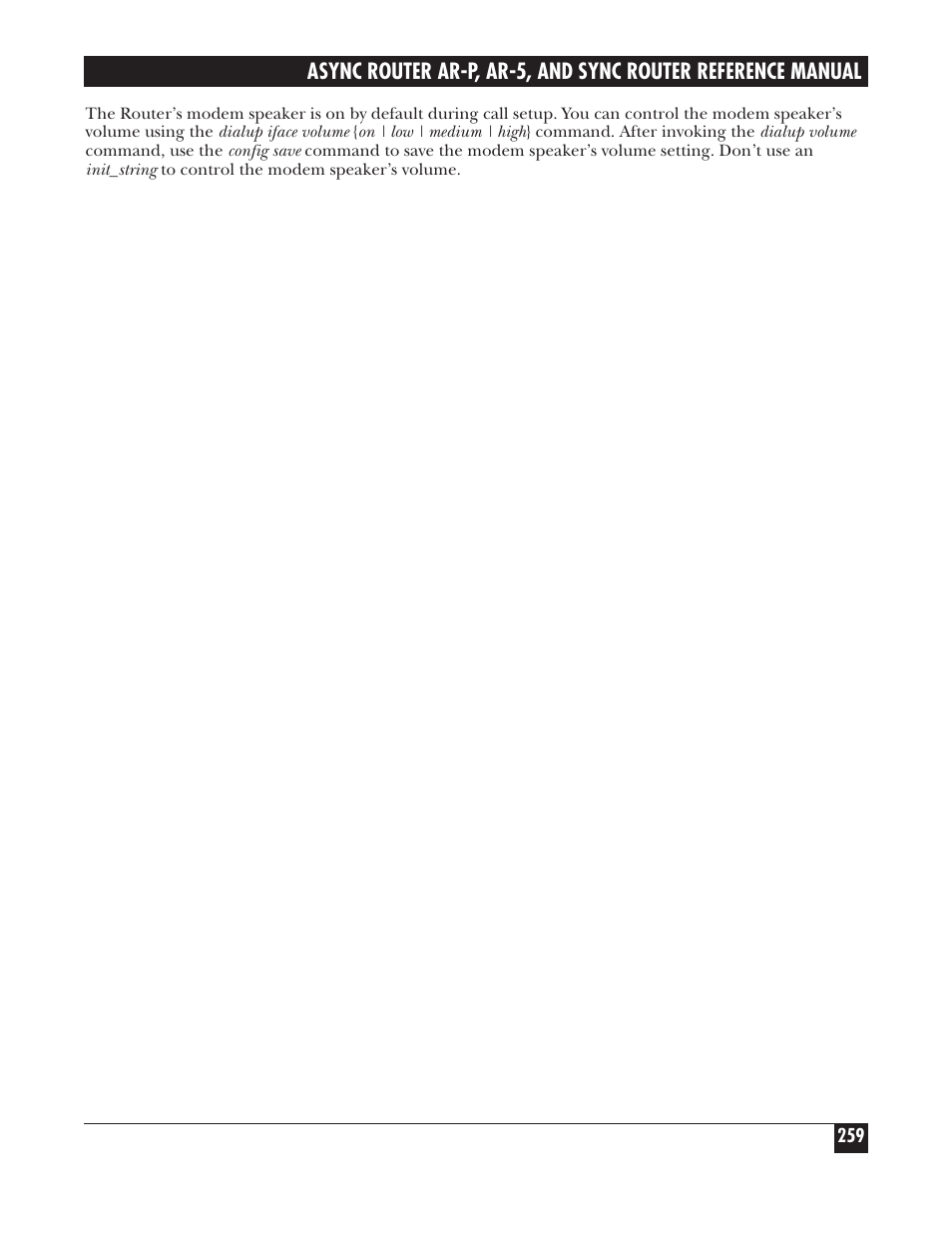Black Box LRA005A-R2 User Manual | Page 259 / 275