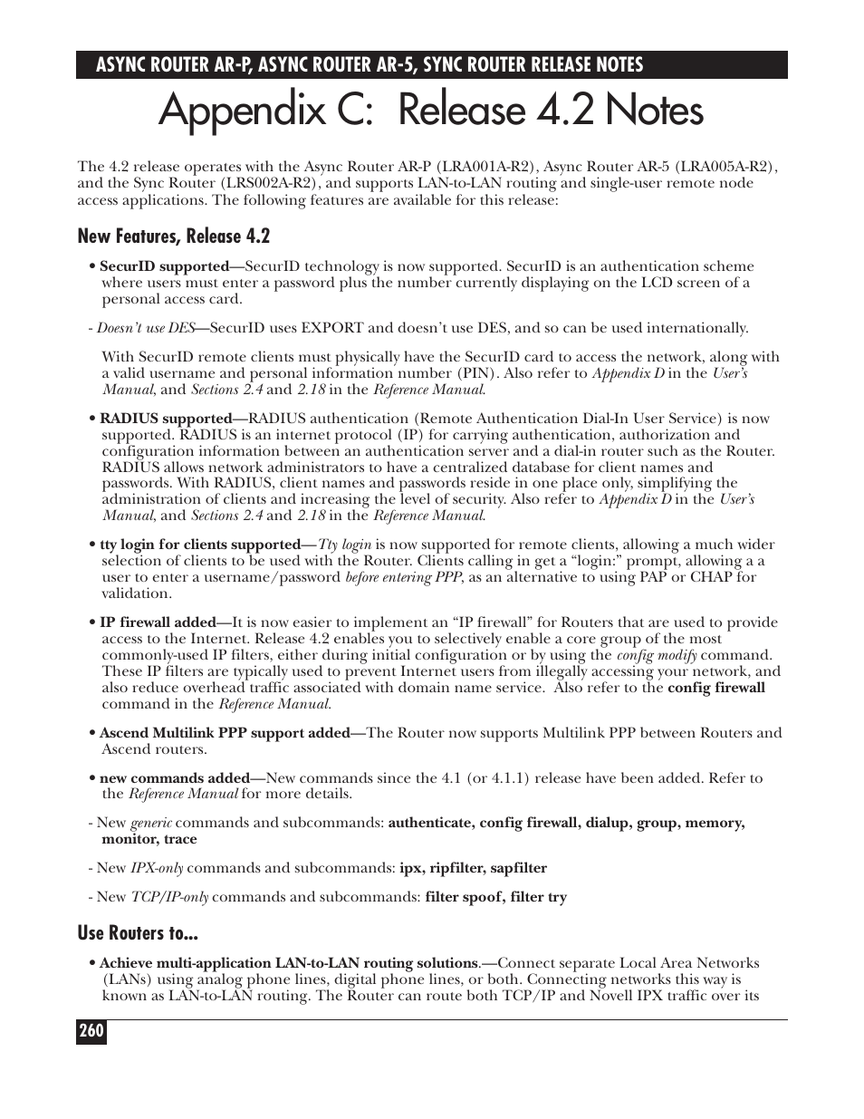 Black Box LRA005A-R2 User Manual | Page 260 / 275