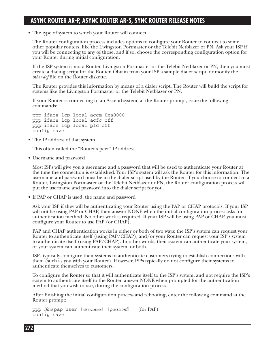 Black Box LRA005A-R2 User Manual | Page 272 / 275