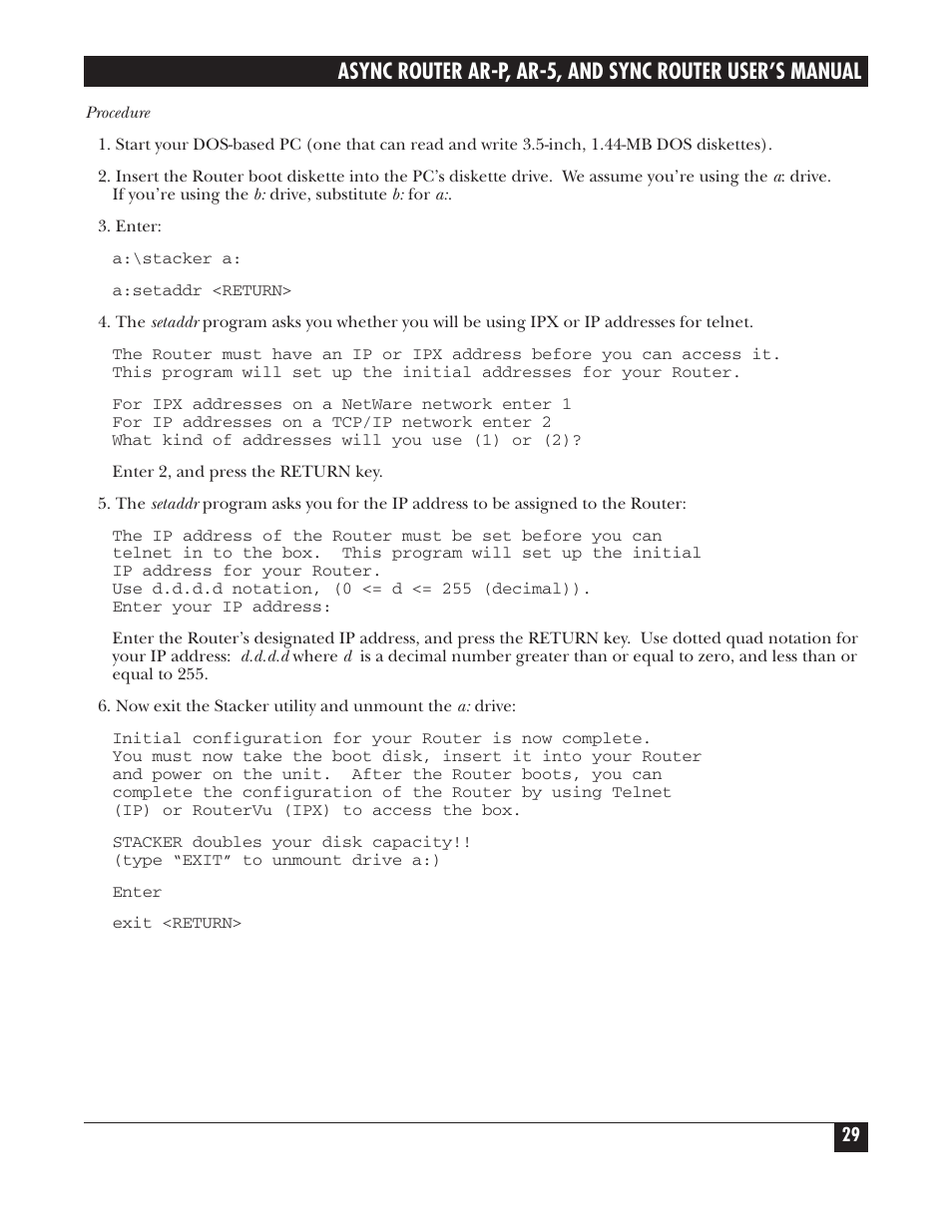 Black Box LRA005A-R2 User Manual | Page 29 / 275