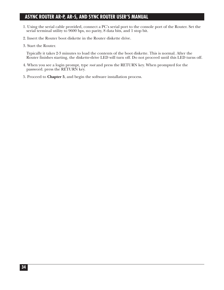 Black Box LRA005A-R2 User Manual | Page 34 / 275