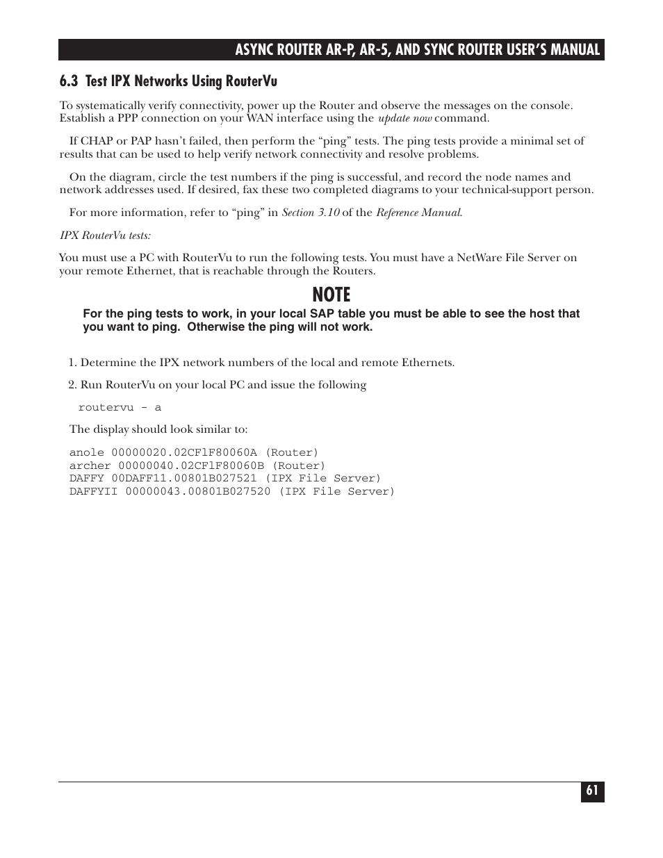 Black Box LRA005A-R2 User Manual | Page 61 / 275