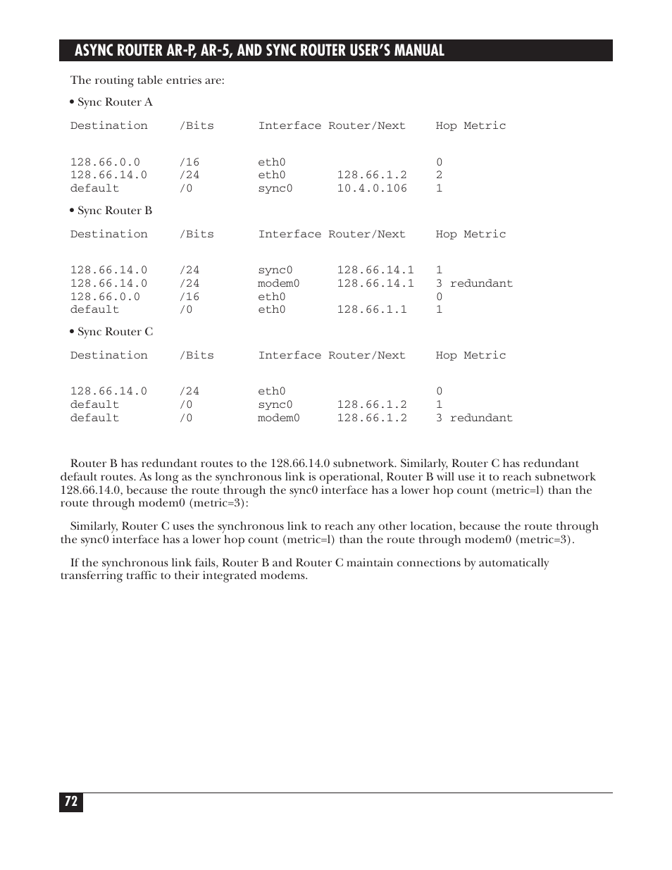 Black Box LRA005A-R2 User Manual | Page 72 / 275