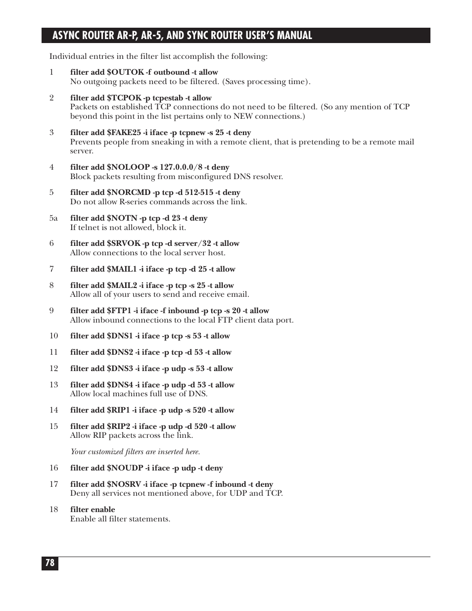 Black Box LRA005A-R2 User Manual | Page 78 / 275
