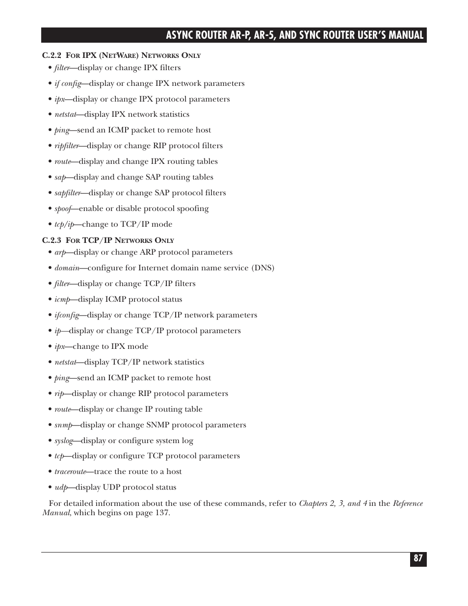 Black Box LRA005A-R2 User Manual | Page 87 / 275