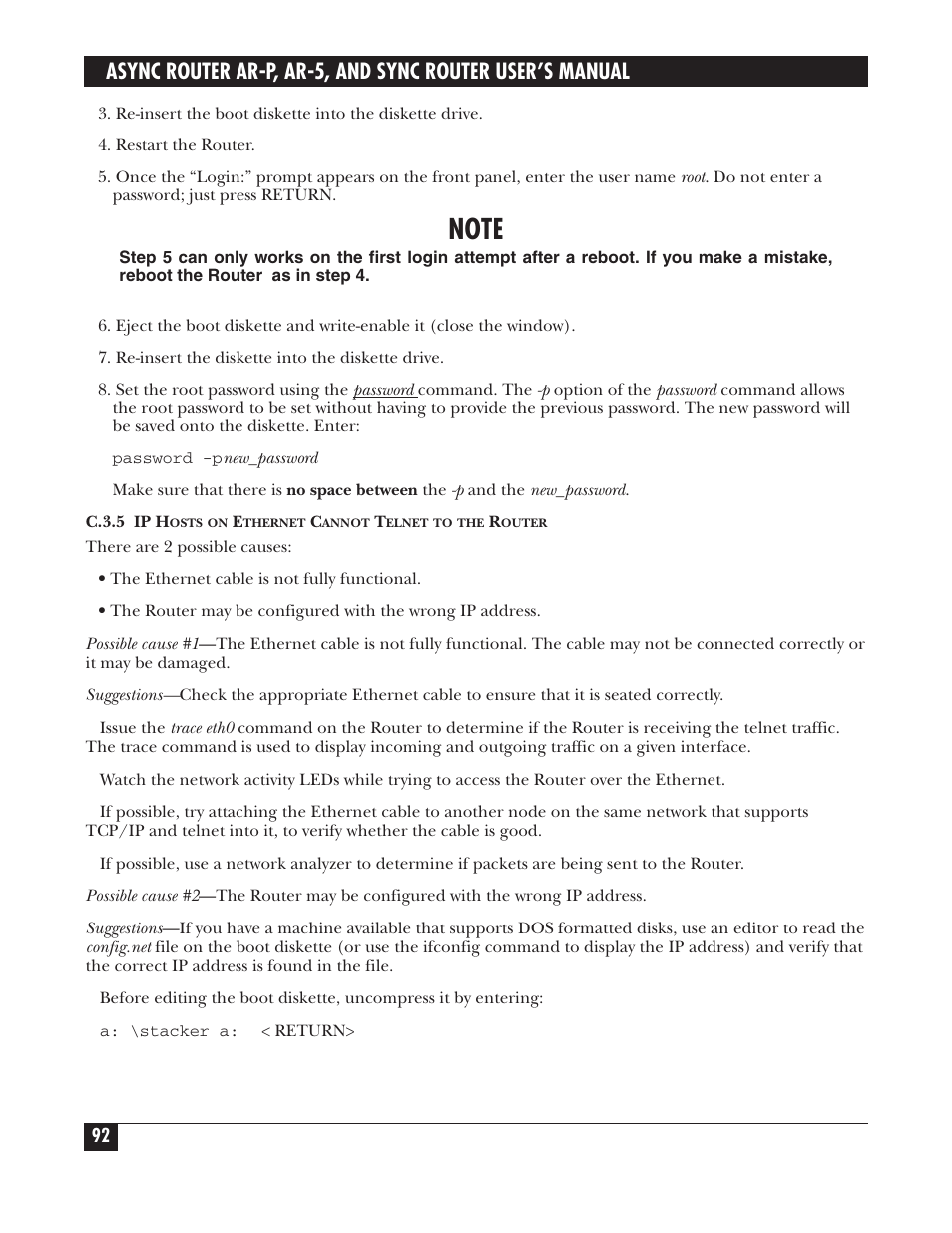 Black Box LRA005A-R2 User Manual | Page 92 / 275