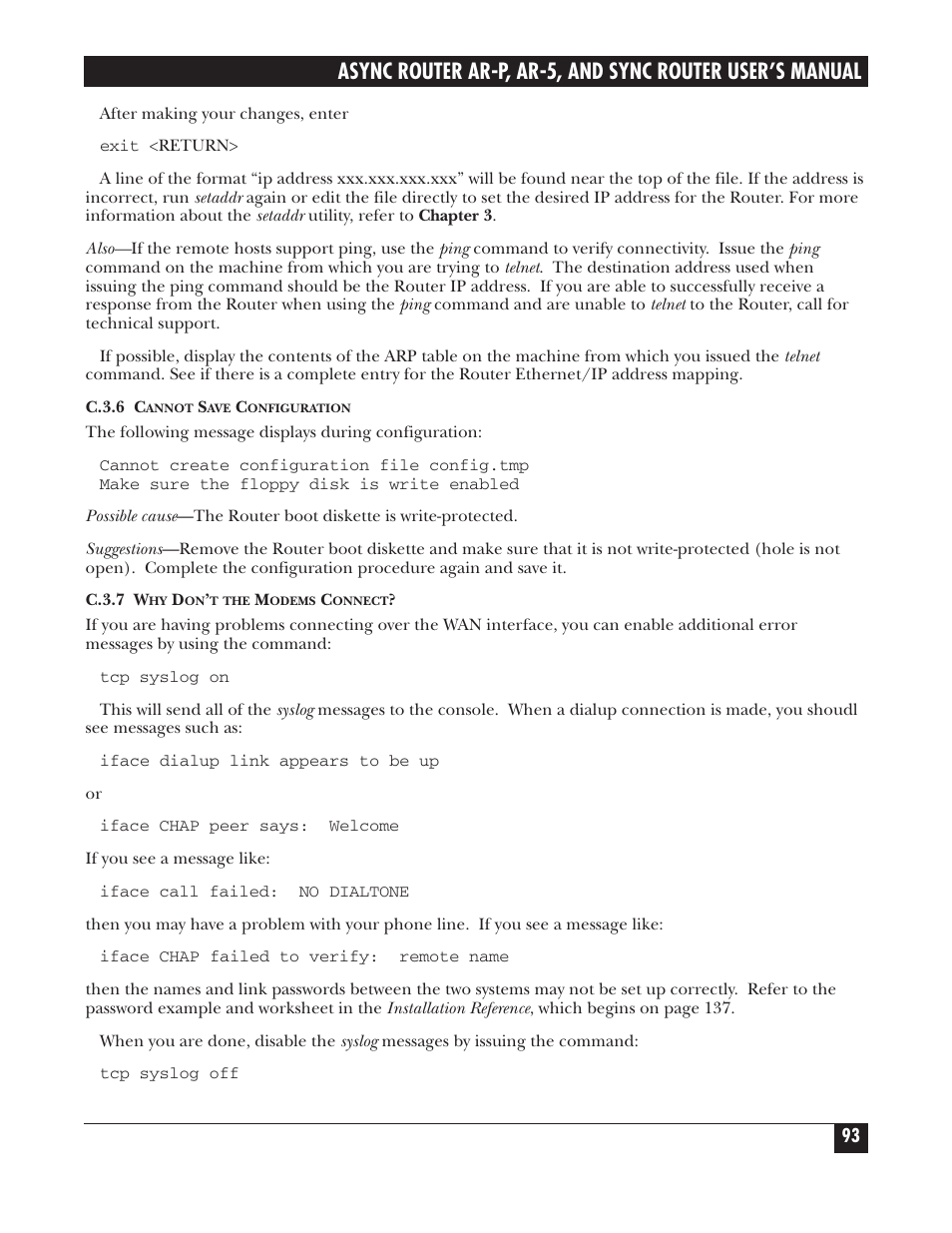 Black Box LRA005A-R2 User Manual | Page 93 / 275