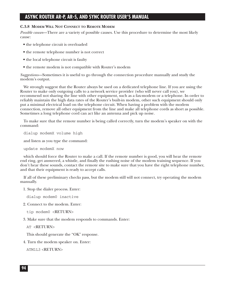 Black Box LRA005A-R2 User Manual | Page 94 / 275