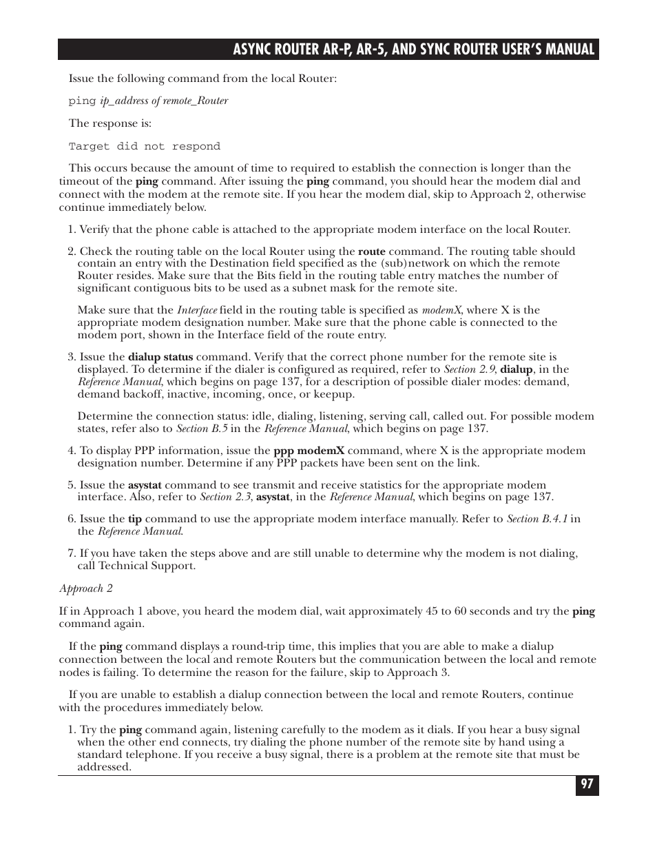 Black Box LRA005A-R2 User Manual | Page 97 / 275