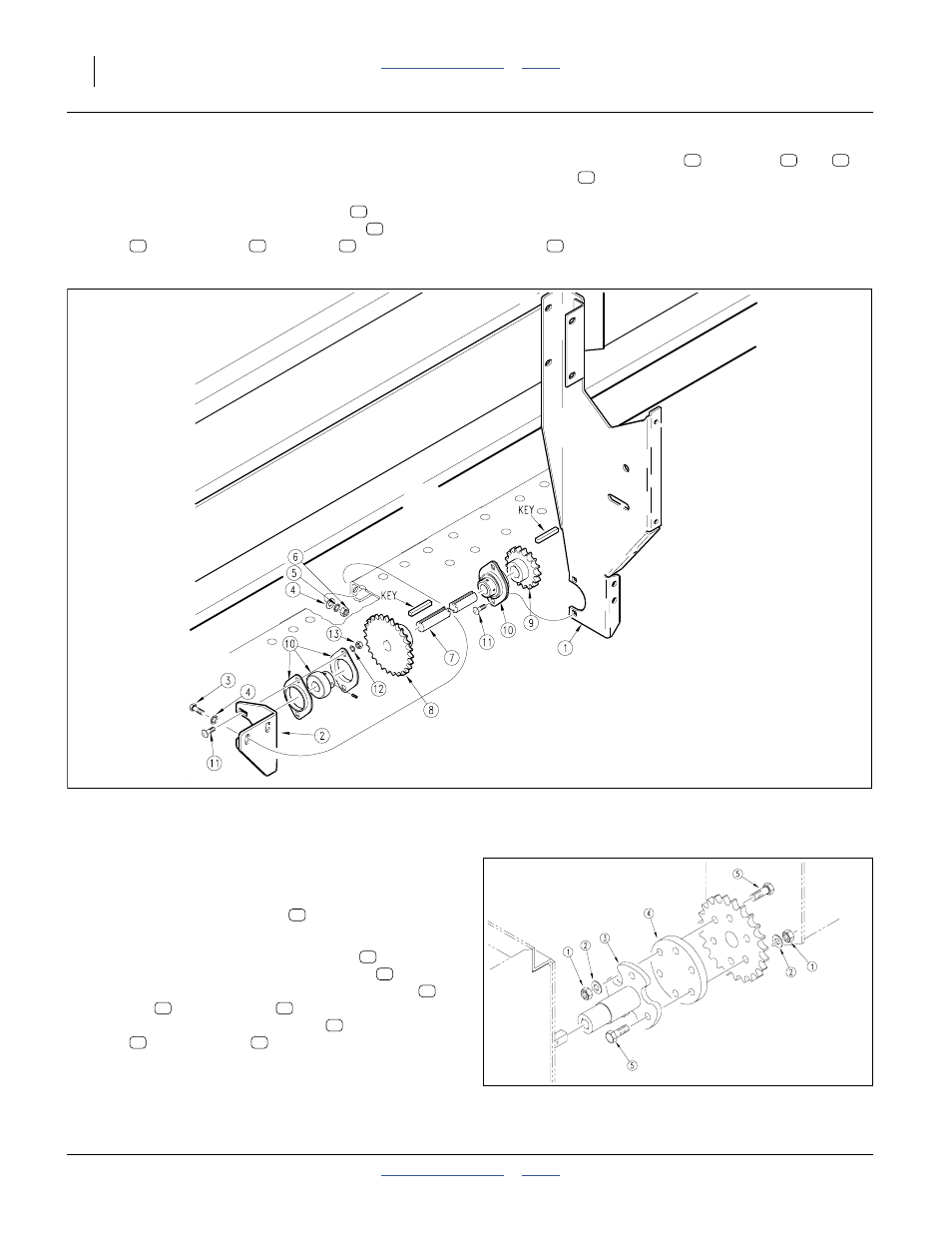 Jackshaft drive assembly, Small seeds coupler assembly | Great Plains 2N-3010 Operator Manual User Manual | Page 14 / 48