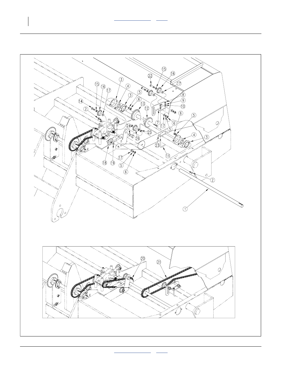Small grass seeder drive | Great Plains 2N-3010 Operator Manual User Manual | Page 36 / 48