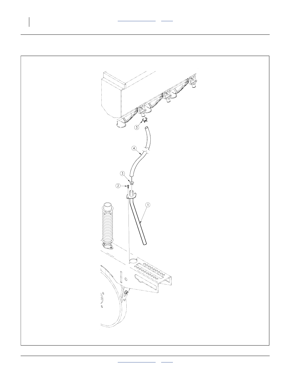 Small seeds hose retainer assembly | Great Plains 2N-3010 Operator Manual User Manual | Page 38 / 48