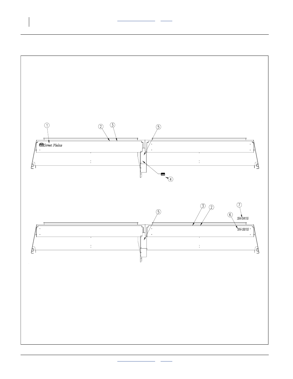 Small seeds attachment decal placement | Great Plains 2N-3010 Operator Manual User Manual | Page 42 / 48