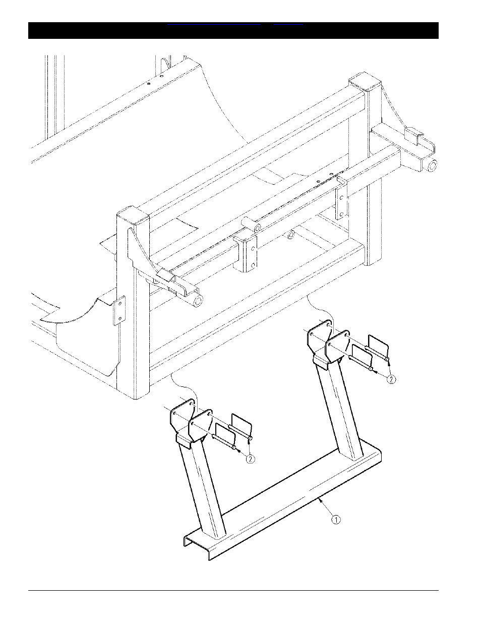 Point sprayer parking stand -7, Table of contents ➧ index | Great Plains MF45 Parts Manual User Manual | Page 14 / 51