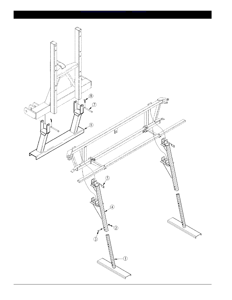 Point parking stand assembly -11, Table of contents ➧ index | Great Plains MF45 Parts Manual User Manual | Page 18 / 51