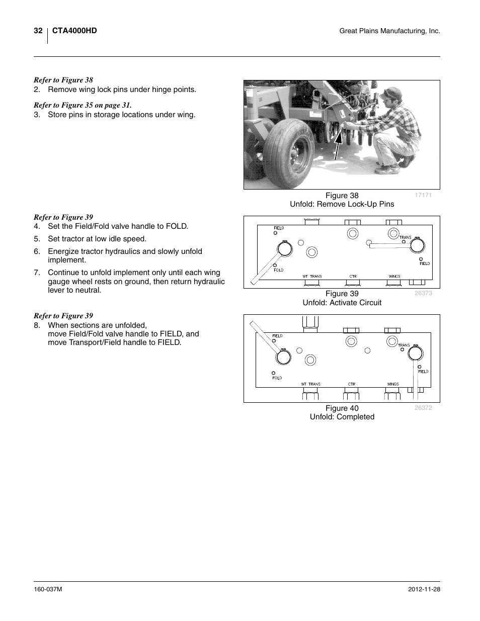 Great Plains CTA4000 HD Operator Manual User Manual | Page 36 / 74