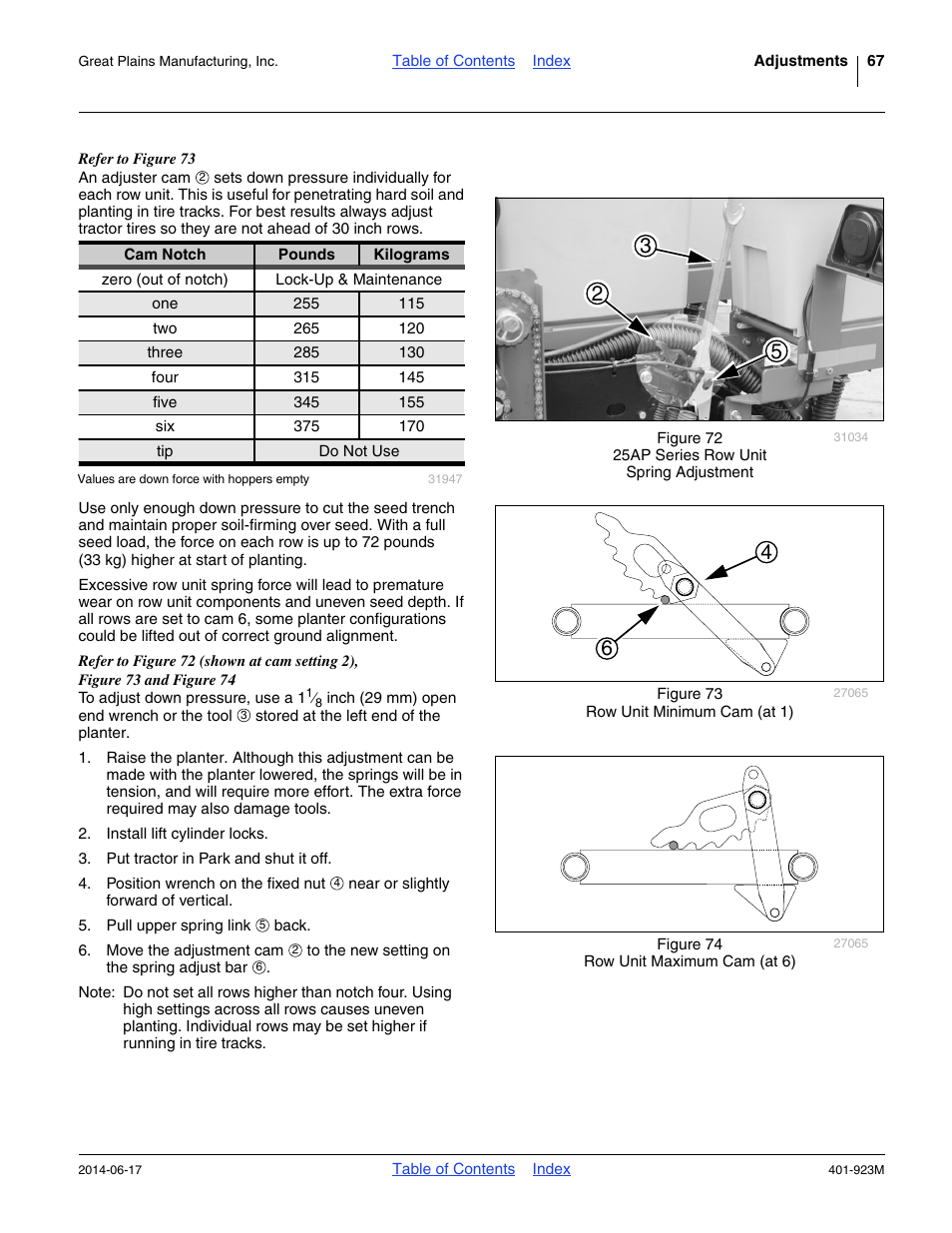 Great Plains YP825AR Operator Manual User Manual | Page 71 / 166