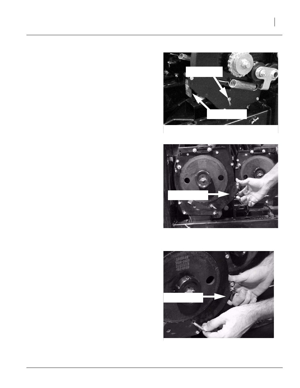 Cleaning out meters | Great Plains 2515P Operator Manual User Manual | Page 35 / 87
