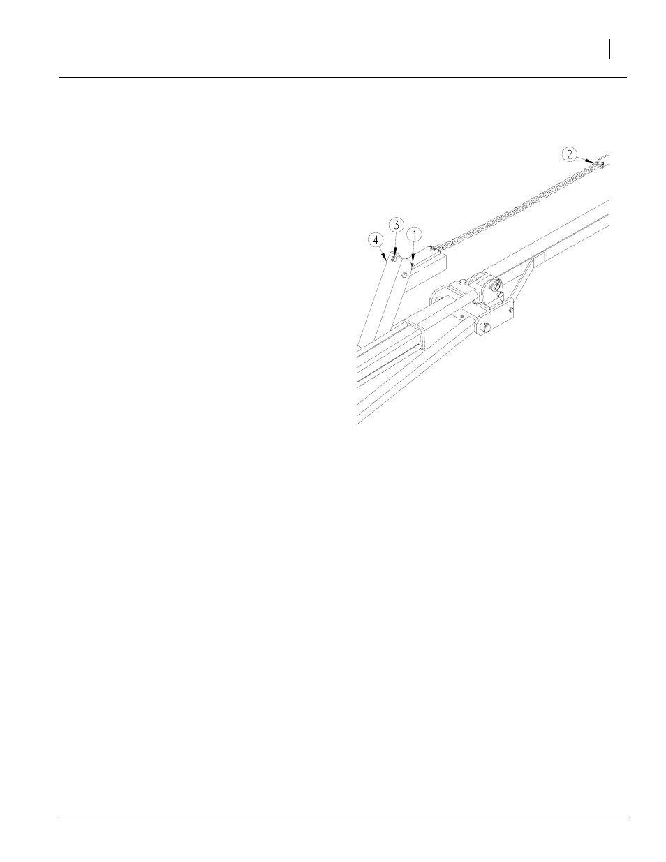 Marker chain (2515p only) | Great Plains 2515P Operator Manual User Manual | Page 43 / 87