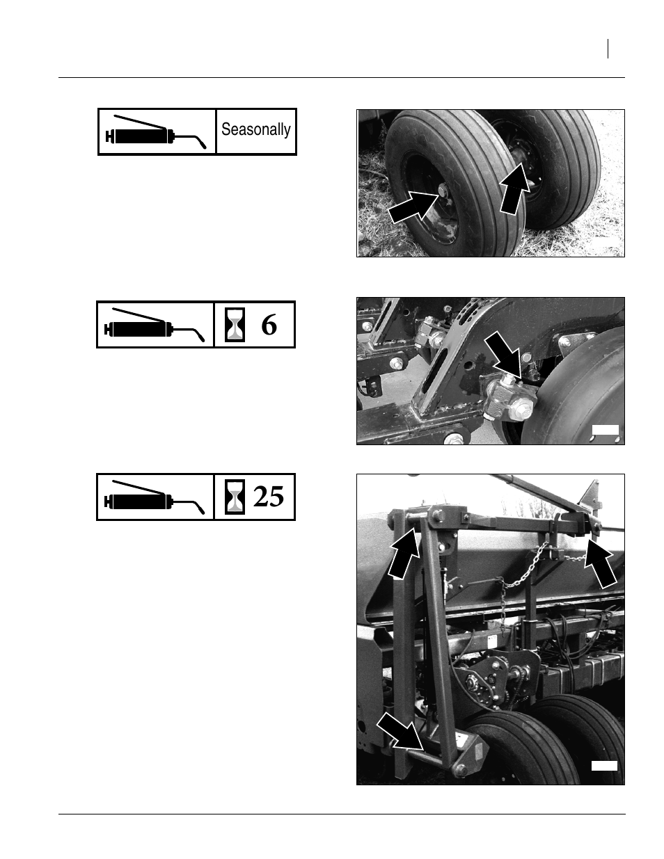 Seasonally | Great Plains 2515P Operator Manual User Manual | Page 61 / 87